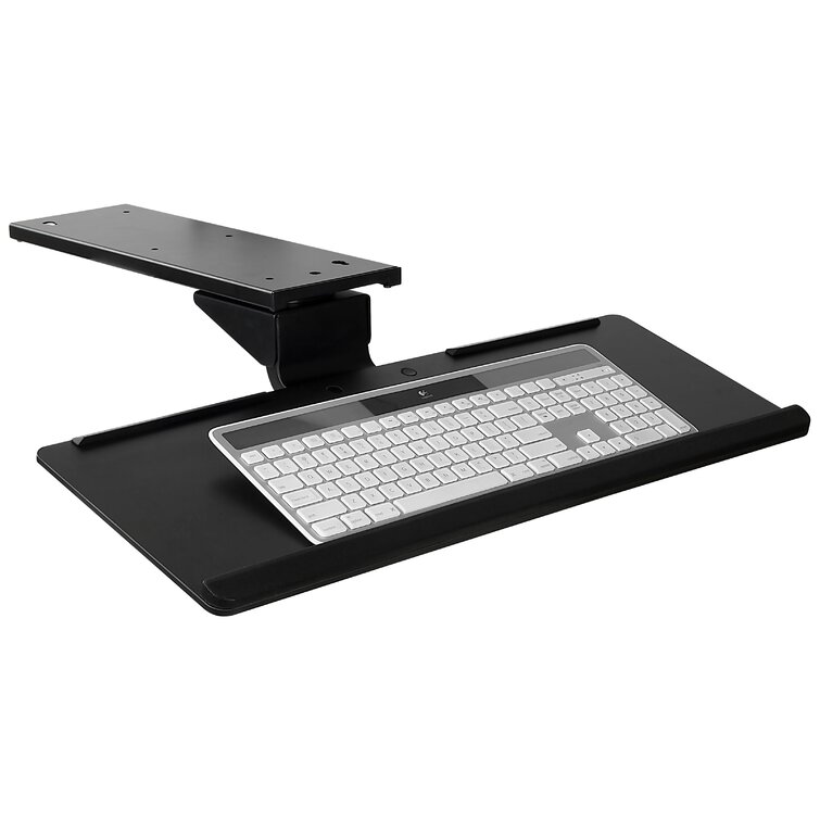 Mount-It! Under Desk Keyboard Tray and Mouse Platform with Gel